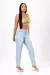 Calça jeans mom - Azul Claro - comprar online