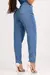 Calça jeans mom - Azul Médio - Eliane Store