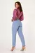 Calça jeans mom - Azul Céu - comprar online