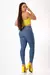 Calça jeans skinny - Azul Médio - comprar online