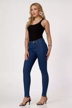 Calça jeans skinny - Azul Médio