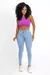 Calça jeans skinny - Azul Claro - - comprar online