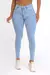 Calça jeans skinny - Azul Claro - - Eliane Store