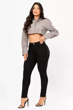 Calça jeans skinny - Preto