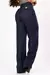 Calça jeans wide leg - Jeans Escuro - Eliane Store