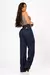 Calça jeans wide leg - Jeans Escuro na internet