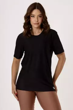 Camiseta relaxed dry fit - cor Preto