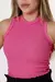Regata ribana canelada básica - Rosa Pink Mescla - comprar online