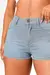 Short jeans justo - Azul Claro - comprar online