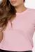T-shirt lisa sem estampa - Rosa Bebê - comprar online