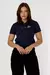 T-shirt com bordado - Azul Marinho