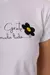 T-shirt com bordado - Branco - Eliane Store