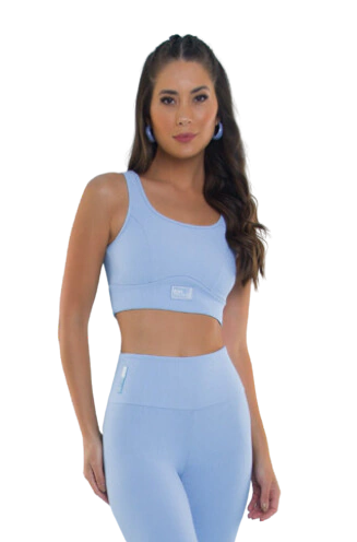 Top Rosa Tatuada 9458 Fitness Estrutural com bojo removível