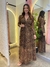 Vestido Decote V Animal Print - comprar online