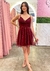 Vestido de Festa Curto Marsala - comprar online