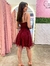 Vestido de Festa Curto Marsala na internet