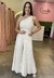 Macacão Plissado Off-White Valentina - comprar online