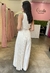 Macacão Plissado Off-White Valentina na internet