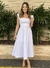 Vestido Pétala Branco - comprar online