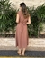 Vestido Midi Sensorial Marrom na internet