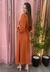 Vestido de Linho Premium Sabrina Terracota na internet