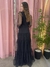 Vestido de Festa Tule 3 Marias Manga Preto na internet