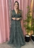 Vestido de Festa Tule 3 Marias Manga Verde Oliva - comprar online
