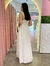 Vestido Longo Branco Miah na internet