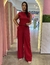 Conjunto Calça e Blusa Vermelho Linho - comprar online