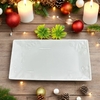PLATO DE PORCELANA RECTANGULAR