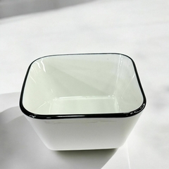 CAZUELITA CUADRADA DE PORCELANA - comprar online