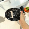 BANDEJITA DE PORCELANA NEGRA