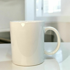 TAZA LISA DE PORCELANA