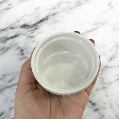 CAZUELITA DE PORCELANA BLANCA