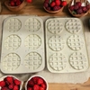 MOLDE DE SILICONA PARA WAFLES REDONDO