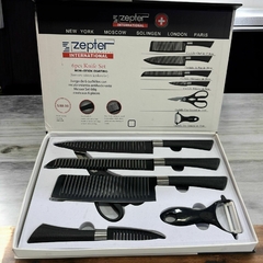 SET DE CUCHILLOS X6 LINEA LUJO ZEPTER 88 en internet