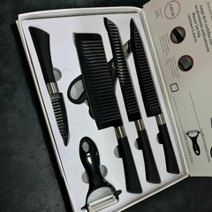 SET DE CUCHILLOS X6 LINEA LUJO ZEPTER 88 - comprar online