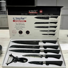 SET DE CUCHILLOS X6 LINEA LUJO ZEPTER 168 en internet