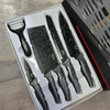 SET DE CUCHILLOS X6 LINEA LUJO BASS GRIS - comprar online