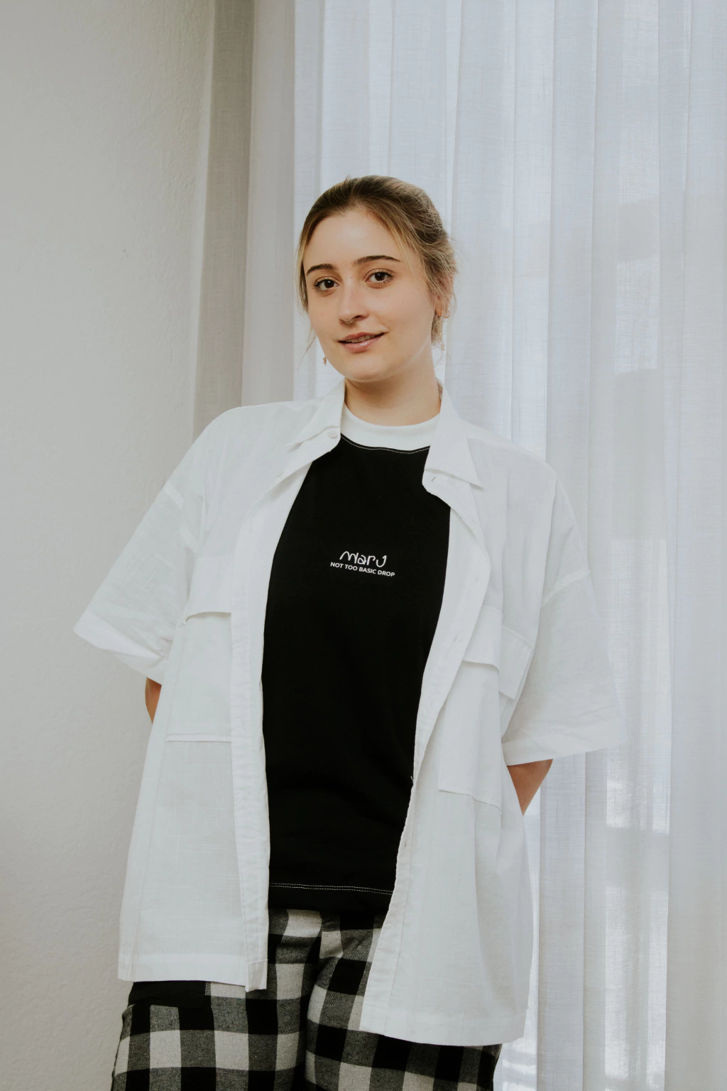 CAMISA OVER OVERSIZED BRANCA 010BIT