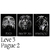Kit 3 Quadros Decorativos - Foco Execução e Disciplina - comprar online