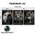 Kit 3 Quadros Decorativos - Foco Disciplina e Execução (Gold Marble) - comprar online