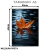 Quadro Decorativo - Folha de Outono Flutuando Sobre o Lago