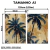Kit 2 Quadros Decorativos - Pintura Paraíso das Palmeiras na internet