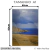 Quadro Decorativo - Harmonia da Praia e Montanhas Sob o Céu Tempestuoso na internet