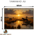 Quadro Decorativo - Cavalos ao Crepúsculo Dourado - comprar online