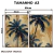Kit 2 Quadros Decorativos - Pintura Paraíso das Palmeiras - loja online