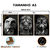 Kit 3 Quadros Decorativos - Execução Disciplina e Foco na internet