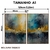 Kit 2 Quadros Decorativos - Onda de Ouro Fluido - comprar online