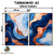 Kit 2 Quadros Decorativos - Ondas de Mármore Azul na internet